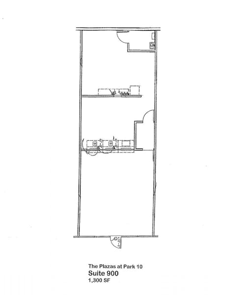 Suite 900 / 1,300 SF/ $3,458