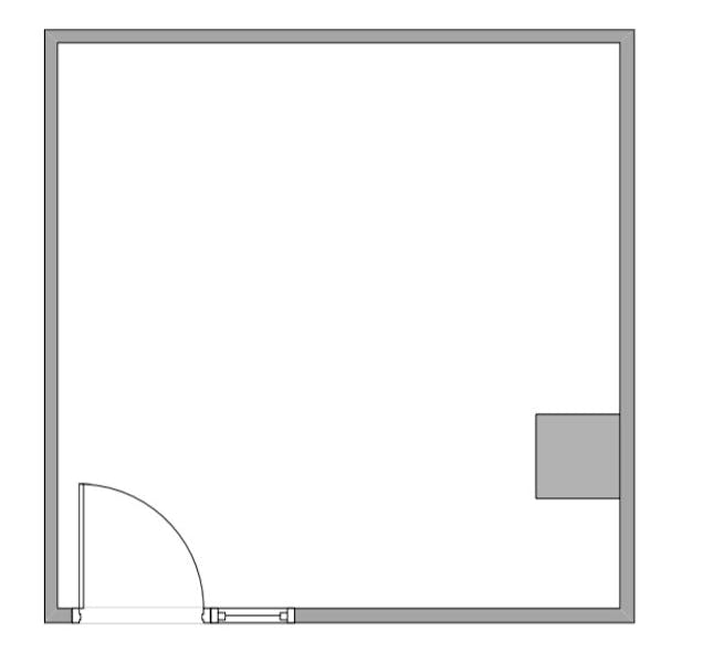 Suite 400R / 339 SF/ $720