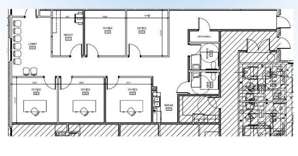 Suite 401 / 1,724 SF/ $3,258
