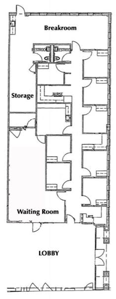Suite 400 / 3,648 SF/ $5,472 + Expenses