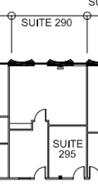 Suite 290 / 855 SF/ $1,675