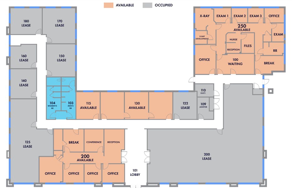 Suite 200 / 1,670 SF/ $2,505 + Expenses