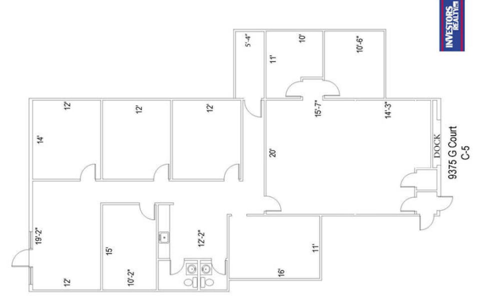 Suite Sublease C-5 / 2,426 SF/ $1,553 + Expenses