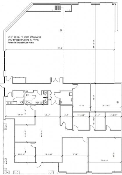 Suite 800 / 9,525 SF/ $8,692 + Expenses
