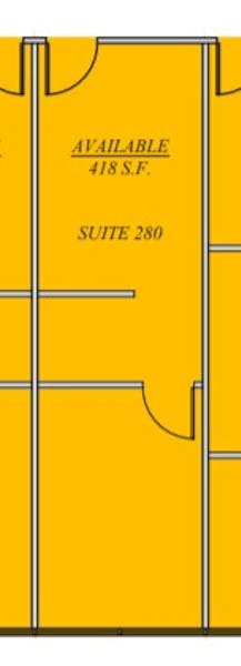 Suite 280 / 418 SF/ Negotiable